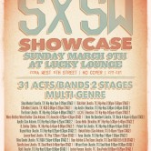 Artists to Watch Unofficial SXSW Showcase